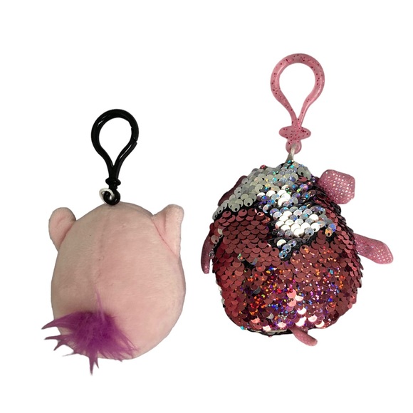 Mini Pig Keychains - Picture 2 of 2